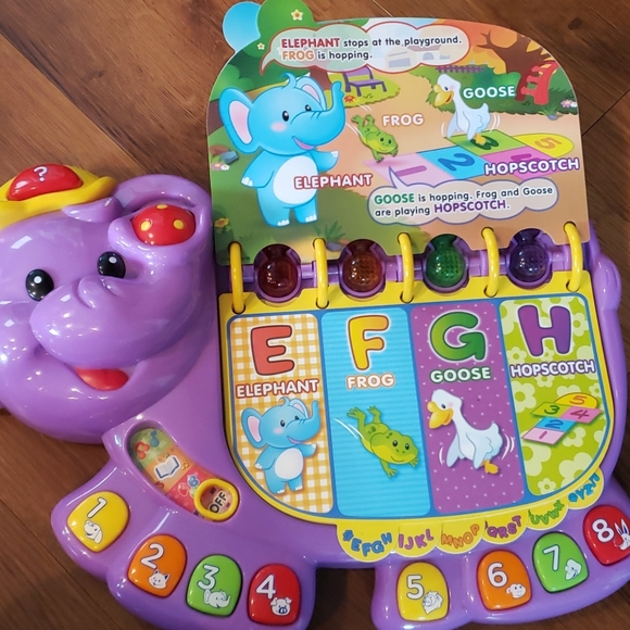 Vtech Touch & Teach Elephant - Picture 2 of 2